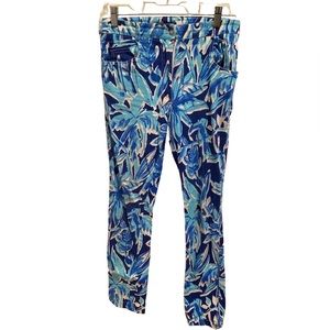 Barbara Erickson tropical‎ print pants